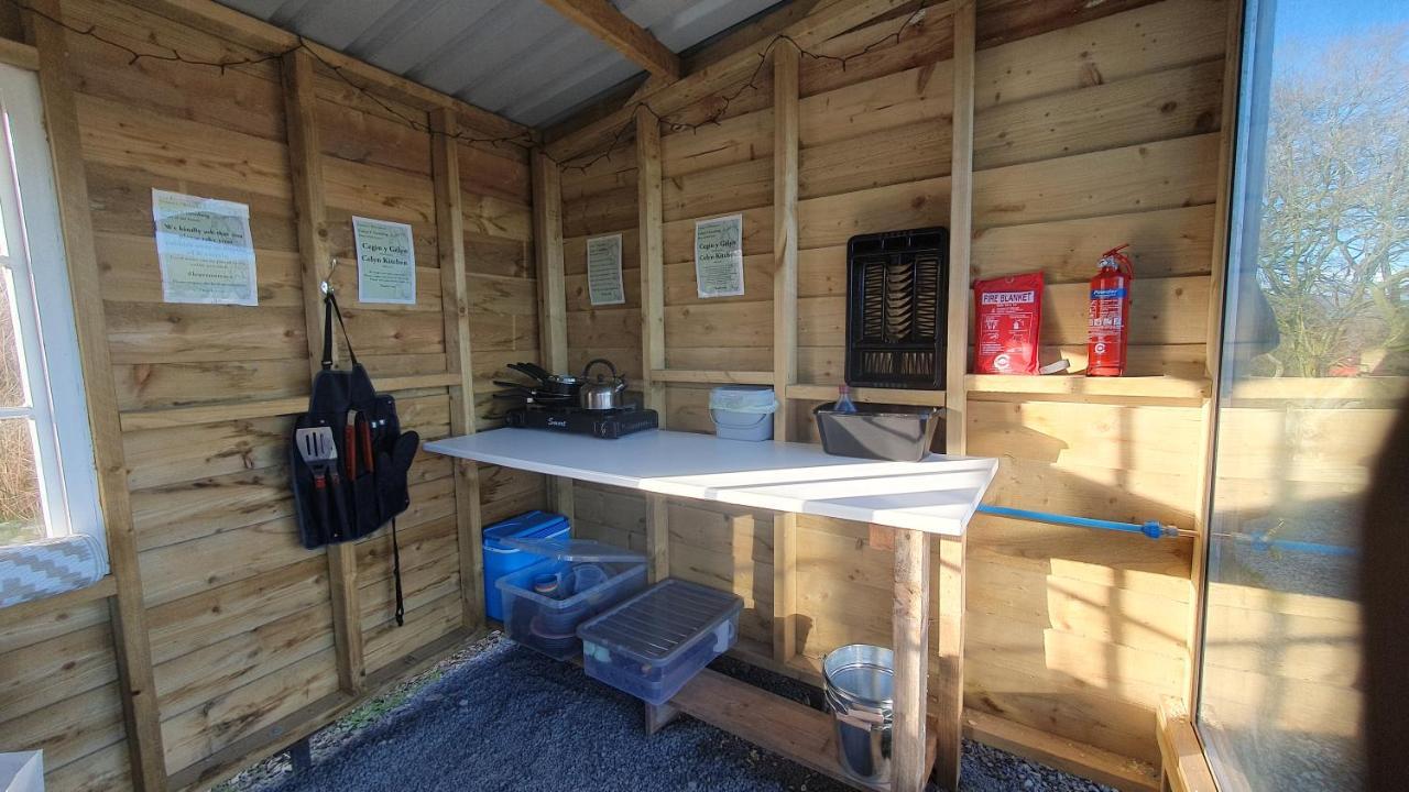 Calon Y Goedwig Glamping Hotel Llandovery Buitenkant foto