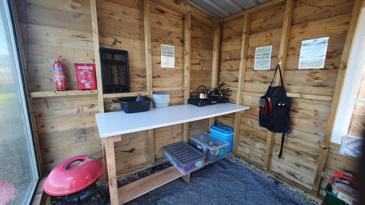 Calon Y Goedwig Glamping Hotel Llandovery Buitenkant foto