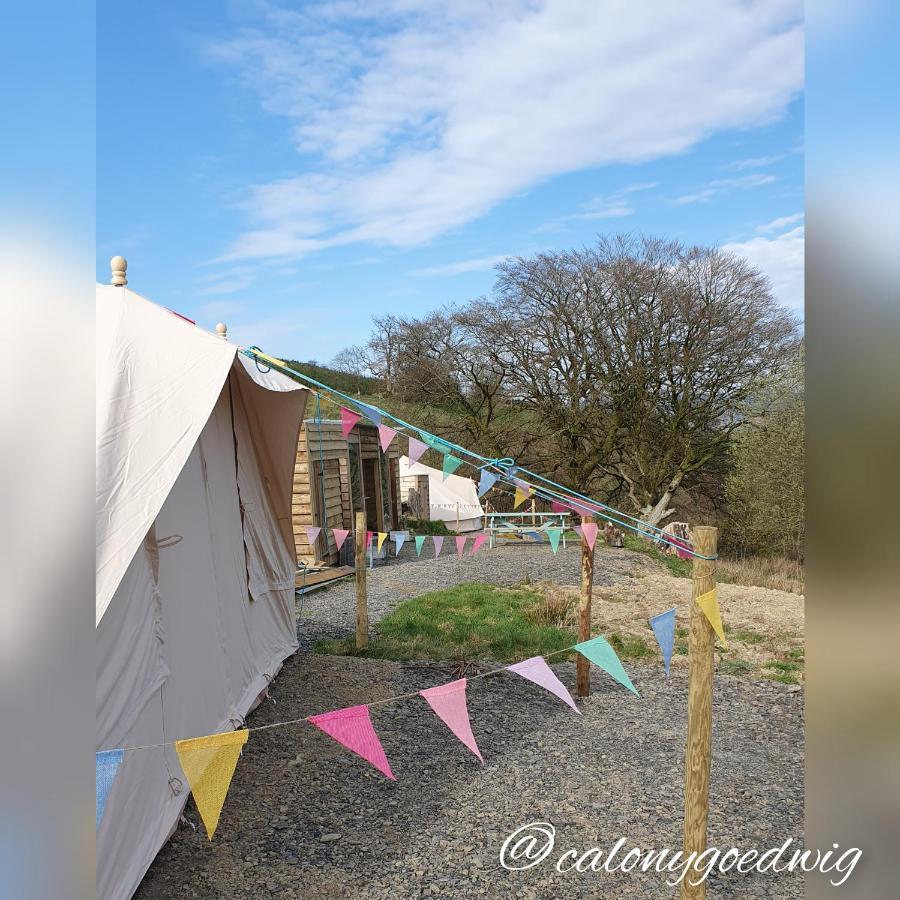 Calon Y Goedwig Glamping Hotel Llandovery Buitenkant foto