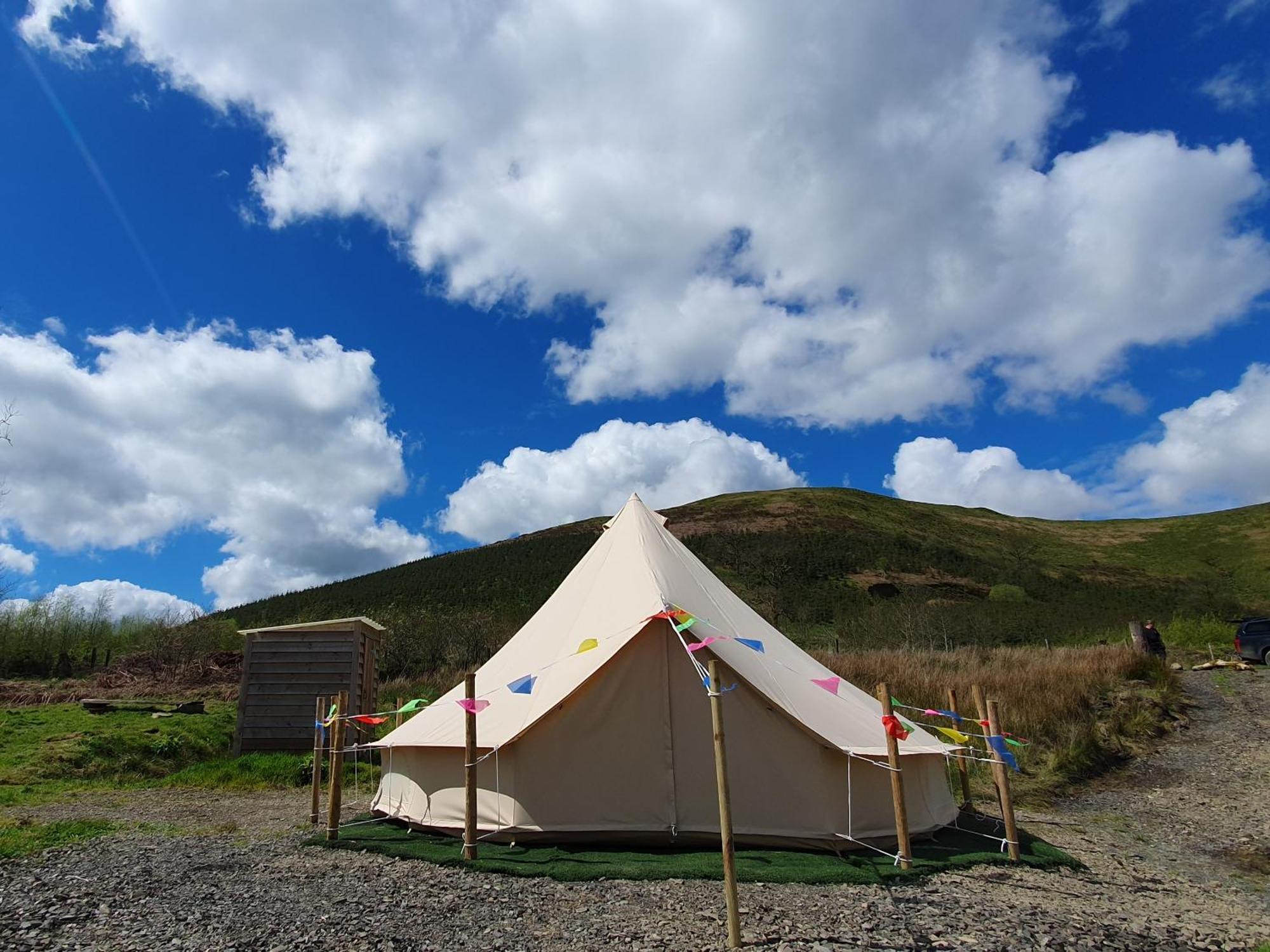 Calon Y Goedwig Glamping Hotel Llandovery Buitenkant foto